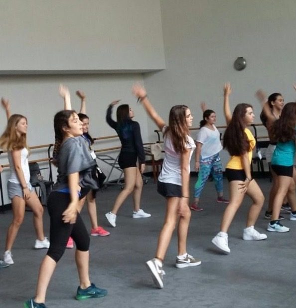 Juilliard yaz programında dans çalışması